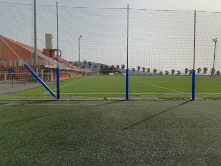 Protectores en postes de campo de fútbol de OADLL